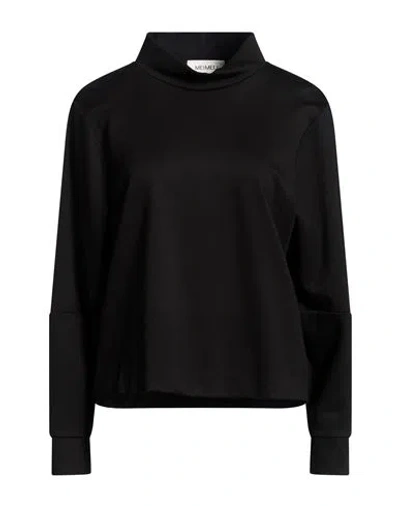 Meimeij Woman T-shirt Black Size 6 Viscose, Polyamide, Elastane