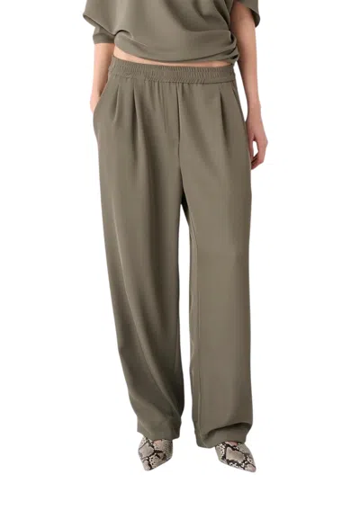 Meimeij Women's Balloon Trousers  With Coulisse In Green
