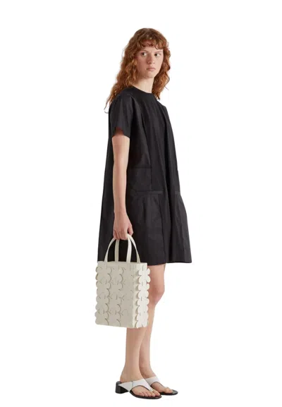 Meimeij Women's Dress  A Bag In Black