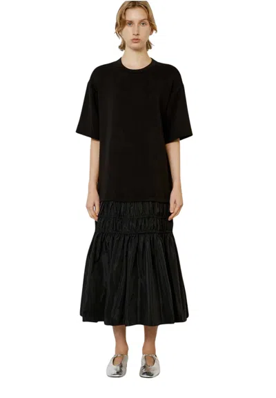 Meimeij Women's Dress  In Black