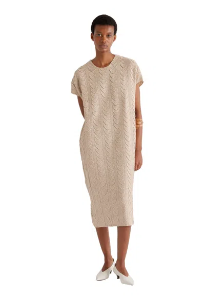 Meimeij Women's Dress  In Brown