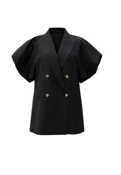 Meimeij Women's Jacket  In Black
