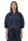 Meimeij Women's Jacket  Bomber In Blue
