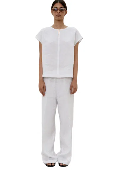 Meimeij Women's Song  Spare Neckline In White
