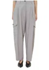 Meimeij Women's Trousers  In Gray