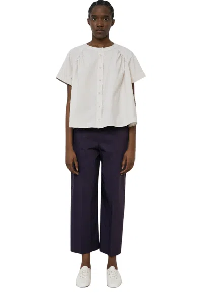 Meimeij Women's Trousers  Ankle In Purple