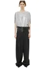 Meimeij Women's Trousers  In Black