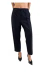 Meimeij Women's Trousers  In Black