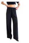 Meimeij Women's Trousers  In Blue