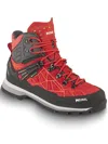 Meindl Lite Summit Lady Gtx Geometric-patterned Lace-up Boots In Red