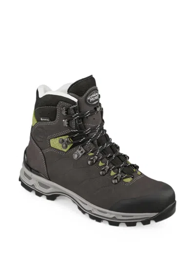 Meindl Logo-patch Ankle Boots In Gray