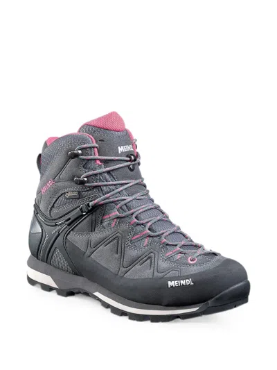 Meindl Logo-print Boots In Gray