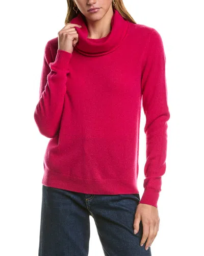 Meir Turtleneck Wool & Cashmere-blend Tunic Sweater In Brown