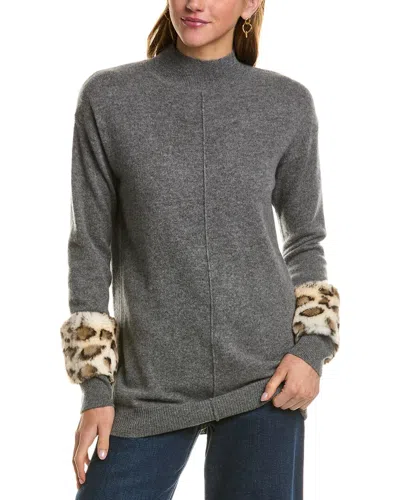 MEIR MEIR TURTLENECK WOOL & CASHMERE-BLEND TUNIC SWEATER
