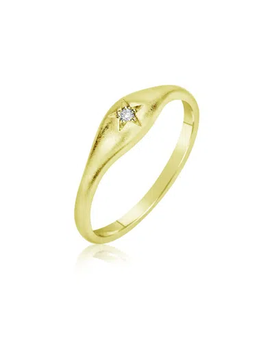 Meira T 14k 0.02 Ct. Tw. Diamond Starburst Ring In Gold