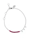 Meira T 14k 0.03 Ct. Tw. Diamond Bracelet In Metallic