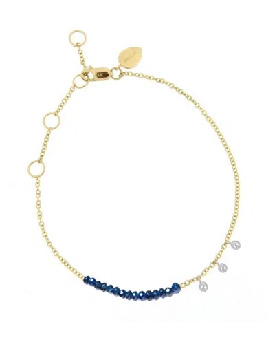 Meira T 14k 0.03 Ct. Tw. Diamond Bracelet In Gold