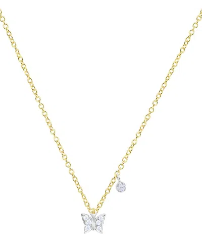 Meira T 14k 0.06 Ct. Tw. Diamond Necklace In Gold