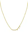 Meira T 14k 0.07 Ct. Tw. Diamond Necklace