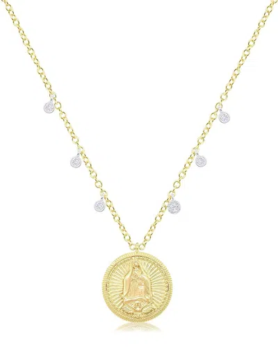 Meira T 14k 0.07 Ct. Tw. Diamond Necklace In Gold