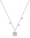 Meira T 14k 0.13 Ct. Tw. Diamond Necklace In Metallic