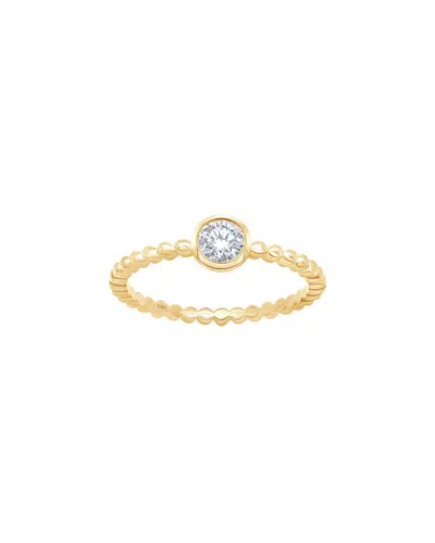 Meira T 14k 0.25 Ct. Tw. Lab-grown Diamond Ring In Gold