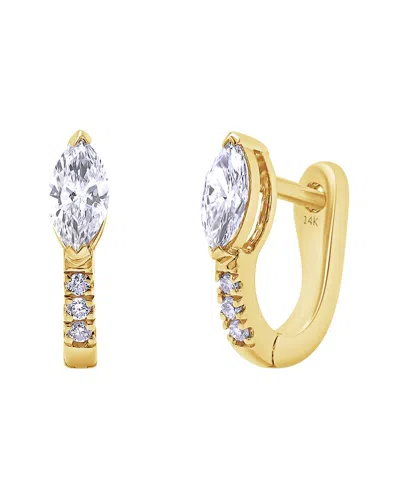 Meira T 14k 0.40 Ct. Tw. Lab-grown Diamond Earrings In Gold