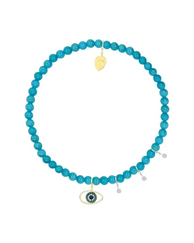 Meira T 14k 0.55 Ct. Tw. Diamond & Bracelet In Blue