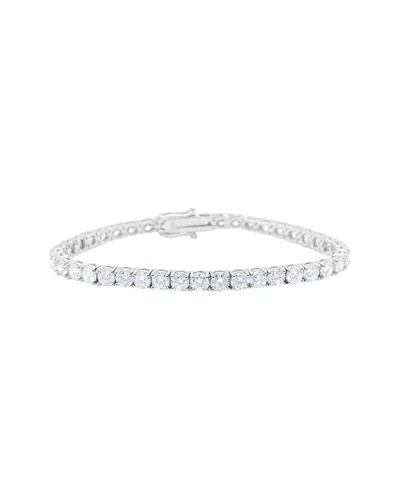 Meira T 14k 10.00 Ct. Tw. Lab-grown Diamond Tennis Bracelet In Metallic