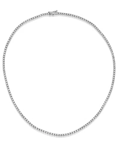 Meira T 14k 4.00 Ct. Tw. Lab-grown Diamond Necklace In Metallic