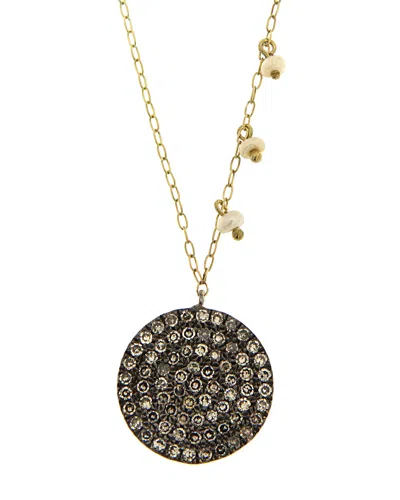 MEIRA T MEIRA T 14K & SILVER 0.12 CT. TW. DIAMOND NECKLACE