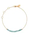 Meira T 14k Apatite Bracelet In Gold