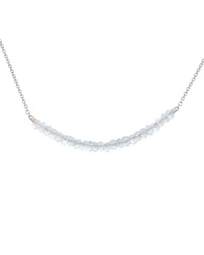 MEIRA T MEIRA T 14K BLUE TOPAZ NECKLACE