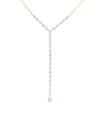 Meira T 14k Diamond Y Lariat Necklace In Purple
