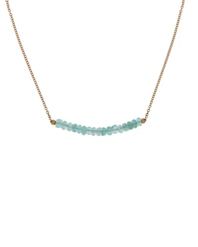 Meira T 14k Rose Gold Apatite Necklace