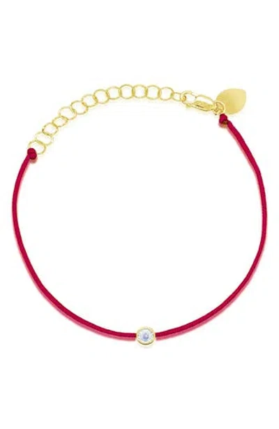 Meira T Bezel Diamond Bracelet In Gold
