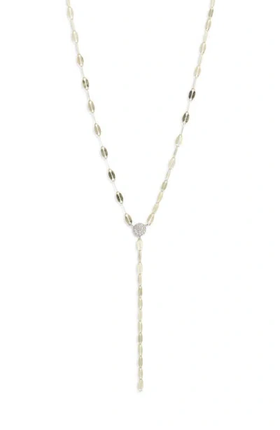 Meira T Diamond Disc Y-necklace In Yellow
