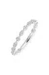 Meira T Diamond Pavé Ring In Silver