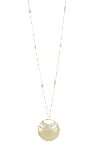 Meira T Diamond Pendant & Charm Necklace In Yellow Gold