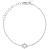 Meira T Star Of David Diamond Bracelet In White