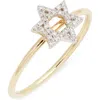 Meira T Star Of David Diamond Ring In Yellow