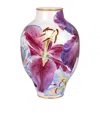 Meissen Fineart Bloom Garden Vase In Pink