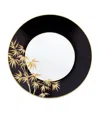 Meissen Golden Bamboo Starter Plate In Black