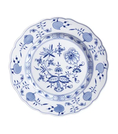 Meissen Porcelain Blue Onion Dinner Plate