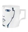 Meissen Porcelain Carol Face Mug