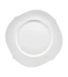 Meissen Porcelain Waves Relief Charger Plate In White