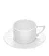 Meissen Royal Blossom Coffee Cup And Saucer In White