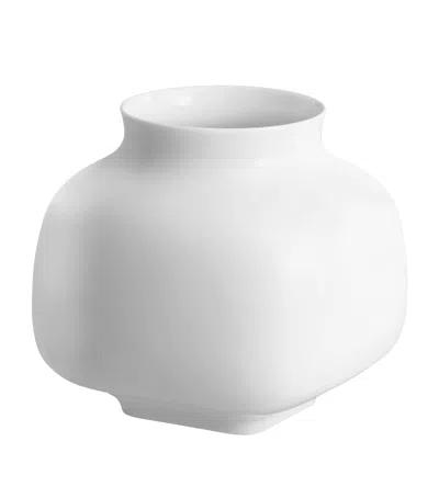 Meissen Small Porcelain Nova Vase In White