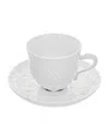 MEISSEN SWAN SERVICE CAPPUCCINO CUP AND SAUCER