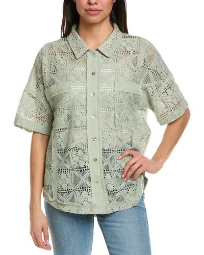 MEIVEN CROCHET LACE TOP